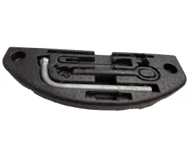 Audi 1ea 825 205 A8l Spare Wheel Wrench Tool Kit Set With Storage Box 2011-2017 Oem