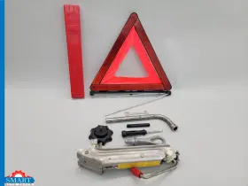 27r03566 Audi Tt Mk1 Spare Tire Jack Tool Trunk Emergency Warning Triangle Set