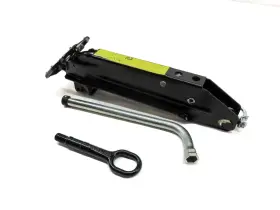 4l0011031e Audi 2013-2015 Q7 4l Emergency Spare Tire Car Lift Jack Lug Wrench Tool Kit