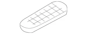 8j0-802-845-d Audi Genuine Jacking Bracket