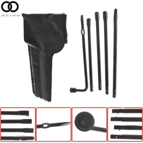 Apo130960 Autoooparts For Ranger Explorer Sport Trac Spare Tire Lug Wrench Extension Jack Tool Kit Set