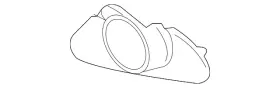 51-11-7-055-525 Bmw Genuine Cover Plate