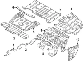 51-71-9-478-161 Bmw Genuine Jack Cover