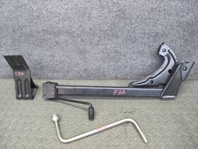 Bmw 71121180221 89-95 E34 5-series Spare Tire Lift Jack Wrench Wheel Chock Tool Set Oem