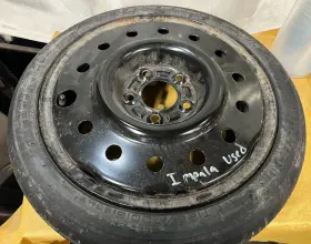 E40233363 Chevy 2000-2013 Chevrolet Impala Compact Spare Tire T125/70d16 Used Free Ship Fx1