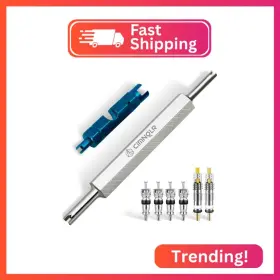 Cmg01 Cimnglr Tire Valve Stem Removal Tool Kit Includ Presta Core Stainle