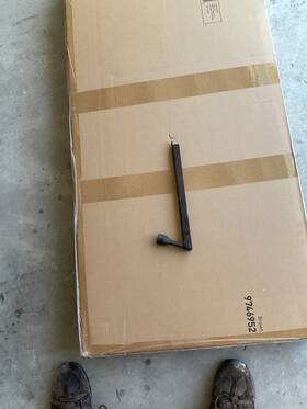 Corvair 3858953 Nos Gm 1960-1969 Tire Lug Wrench