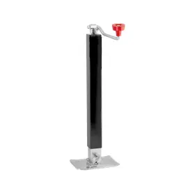 Mlx-drt1400800383-cl360a50 Draw-tite Trailer Jack Square 8 000 Lbs. Top Wind Black Powder Coat And Zinc