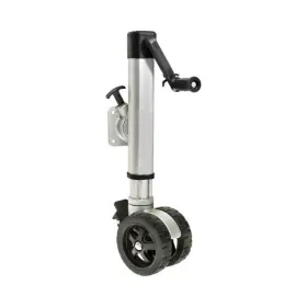 Mlx-drt1413020134-cl360a50 Draw-tite Marine Trailer Jack F2 Twin Travel Tongue Side Wind Silver