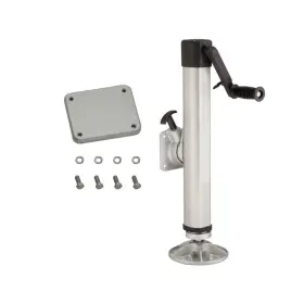 Mlx-drt1413200334-cl360a50 Draw-tite Marine Trailer Jack Swivel Mount Foot Plate Bracket 2 000lbs