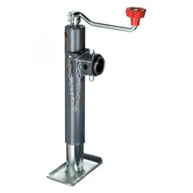 Mlx-drt158451-cl360a50 Draw-tite Trailer Jack Round Swivel Top Wind Grey