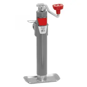 Mlx-drt178101-cl360a50 Draw-tite Trailer Jack Round Bulldog 5 000lbs. Top Wind Swivel Grey