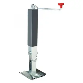 Mlx-drt180304-cl360a50 Draw-tite Trailer Jack Square With Hd Base 10 000lbs. Inch Travel Grey