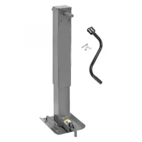 Mlx-drt182404-cl360a50 Draw-tite Hd Trailer Jack Heavy Duty Square 12000lbs. Capacity Grey
