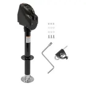 Mlx-drt500199-cl360a50 Draw-tite Powered Trailer Jack Drive Tongue A-frame 17 Inch Travel Black Case
