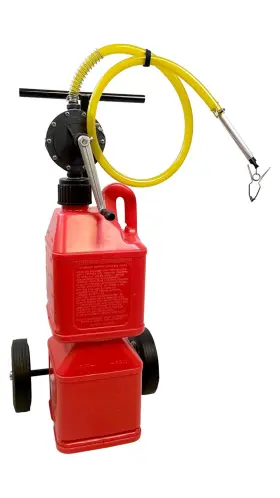 30125-r Flo-fast Transfer Pump Pro Model 2 5 Gallon Red-