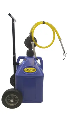 30150-b Flo-fast Transfer Pump Pro Model 15 Gallon Blue-