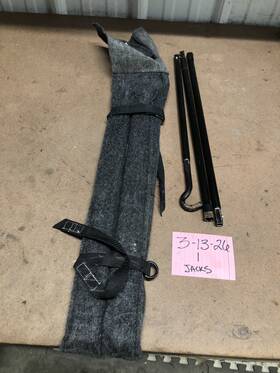 Ford 20100411a 04-14 F-150 F150 Emergency Spare Tire Tools Bag Extensions No Lug Wrench