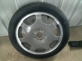 Ford 560-03761 Wheel 17x4 Compact Spare Aluminum Tow Package Fits 09-16 Mks 104748820