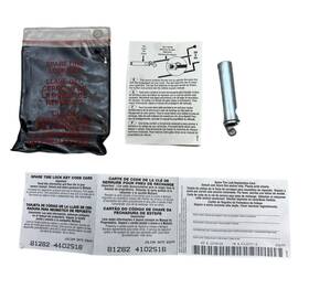 Ford 81282 410251b F250 F350 Spare Tire Lock Key And Code Card Oe