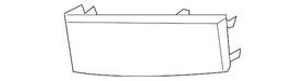 Ford 8s4z-17e810-ba Genuine Hole Cover