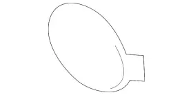 9t1z17f005aa Ford Genuine Lower Grille Cap
