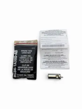 Bc34-1a380-ab Ford 81343 723269n F250 F350 Spare Tire Lock Key And Code Card Oe Bc34-1a380-ab Ford 81343 723269n F250 F350 Spare Tire Lock Key And Code Card Oe