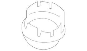 Ford Dg9z-14a003-c Genuine Jack Plug Cover