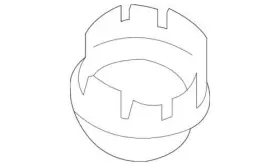 Dg9z-14a003-c Ford Genuine Jack Plug Cover