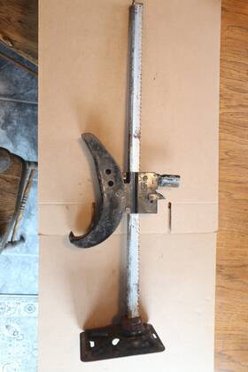 Ford Jack-c8oz-17080 Original 1968 1969 Torino Fairlane Bumper Jack Works Good Driver Survivor