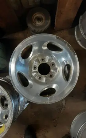 560-03399 Ford Truck Wheel Heritage 16x7 Aluminum 5 Swirl Spokes Fits 00-04 F150 Pickup 10286303