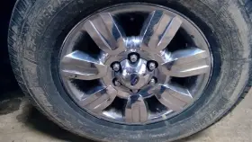 560-03785 Ford Truck Wheel 18x7-1/2 Aluminum 7 Spoke Solid Spokes Fits 09-12 F150 Pickup
