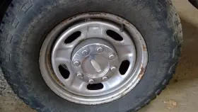 560-03828a Ford Truck Wheel 17x7-1/2 5 Spoke Steel Argent Fits 10-21 F250sd Pickup 10287619