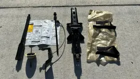 10290182 Gm 1997-1998 Pontiac Trans Sport Transport Spare Tire Jack Tool Set Kit Oem