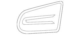 Gm 25980483 Genuine Front Driver Side Fog Lamp Opening Cover