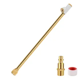 A04l Godeson Air Chuck For Semi Truck 1/4 Inch Fnpt 11.8 Extended 11.8-inch Copper