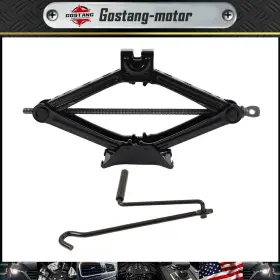 Gm1237209g Gostang 2 Ton Scissor Jack Fit For Car Van Suv Tire Lift Handle Crank Wrench Tool