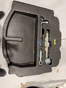 Honda 123-t5r-a010 2015-2020 Fit Trunk Tool Kit Jack Foam Insert Oem