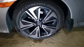 560-64098b Honda Wheel 17x7 Alloy Factory Installed Ex Turbo Hatchback Fits 17-19 Civic