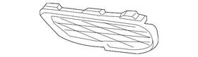 Honda 71102-t3l-a51 Genuine Jack Plug Cover