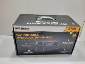 043-1001-hy-wh Hyperion Lift-assist 12v Portable Hydraulic Floor Jack