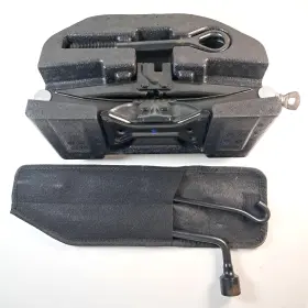 091073 Hyundai 2008-2016 Genesis Coupe Emergency Jack Tool Kit Wrench Hook Eye Case Oem