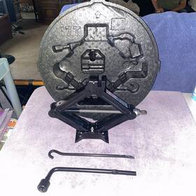 Hyundai 140510 2015 Sonata Oem Emergency Spare Tire Jack Kit With Foam Holder-used