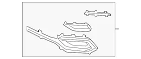 86561-4z520 Hyundai Genuine Jack Plug Cover