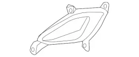 86563-3x700 Hyundai Genuine Hole Cover