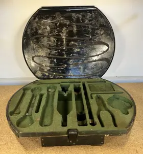 Bd10993 Jaguar Original Pre 1960 Mk1 Mk2 Daimler 2.4 3.4 3.8 Empty Tool Kit / Box