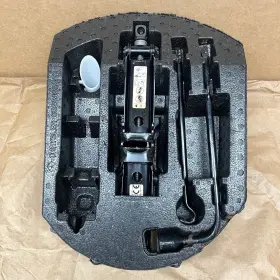 68284639ab Jeep 2014-2022 Grand Cherokee Spare Tire Jack And Tool Kit Foam Case Oem