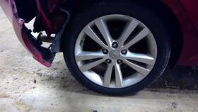 Kia 560-74648a Wheel Road 17x7 Alloy Hatchback With Fits 11-13 Forte 10309186
