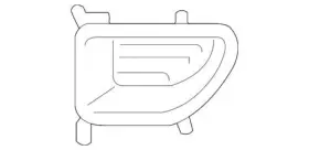 86518-1f050 Kia Genuine Outer Cover 86518 1f050
