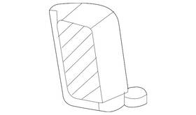 Kia 86564-q5320 Genuine Hole Cover